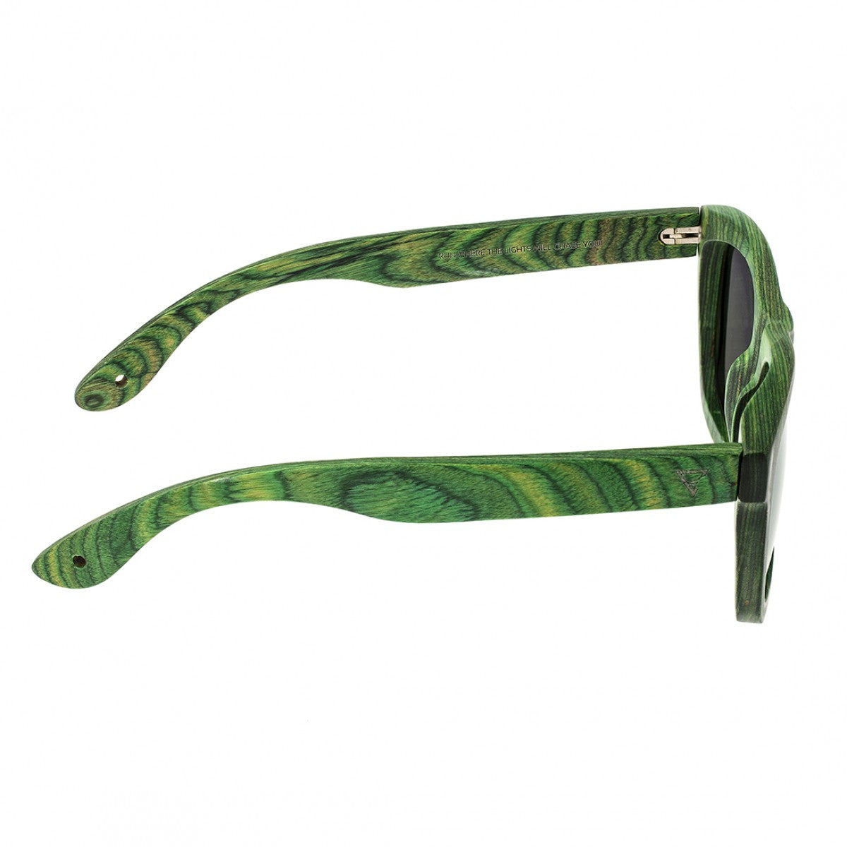 Spectrum Slater Unisex Sunglasses Green Frame Blue Lens SSGS101BL