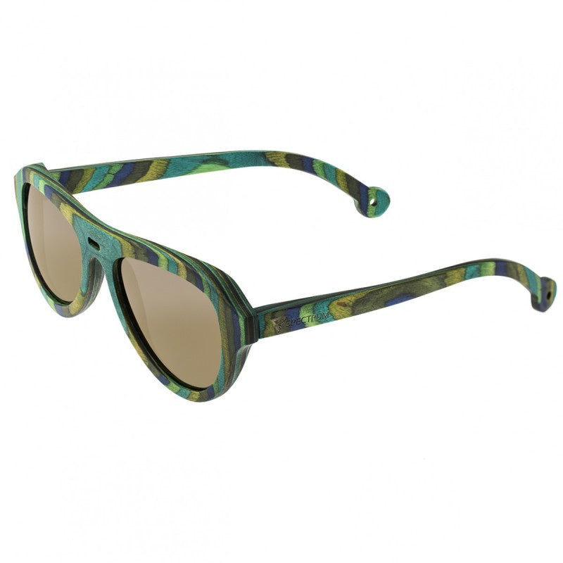 Spectrum Lopez Wood Polarized Sunglasses
