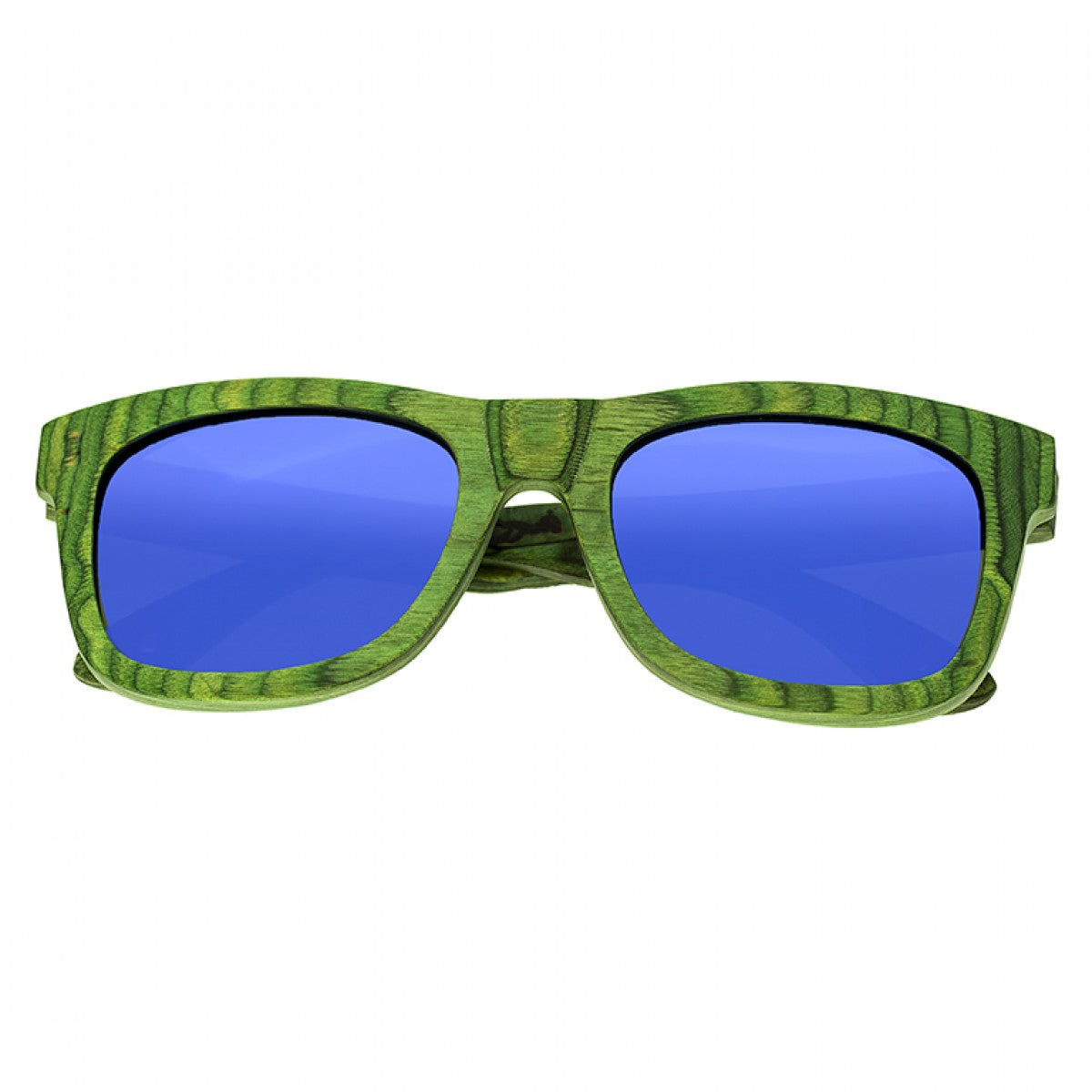 Spectrum Slater Wood Polarized Sunglasses - Green/Blue - SSGS101BL