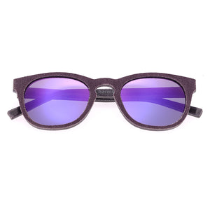 Spectrum North Shore Denim Polarized Sunglasses - Purple - SSGS130PU