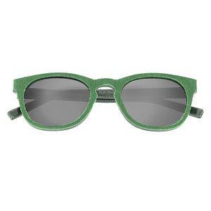 Spectrum North Shore Denim Polarized Sunglasses - Green - SSGS130GN