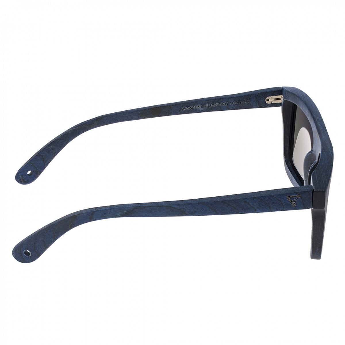 Spectrum Knox Wood Polarized Sunglasses - Blue/Blue - SSGS115BL