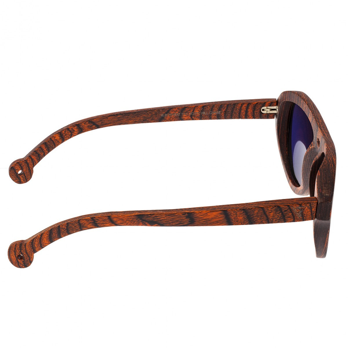 Spectrum Stroud Wood Polarized Sunglasses - Orange/Gold - SSGS110GD