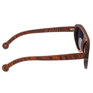 Spectrum Stroud Wood Polarized Sunglasses - Orange/Black - SSGS110BK