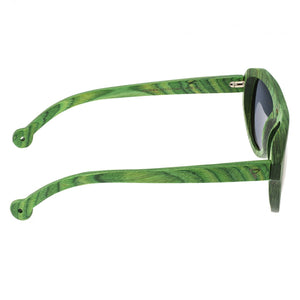 Spectrum Morrison Wood Polarized Sunglasses - Green/Green - SSGS108GY