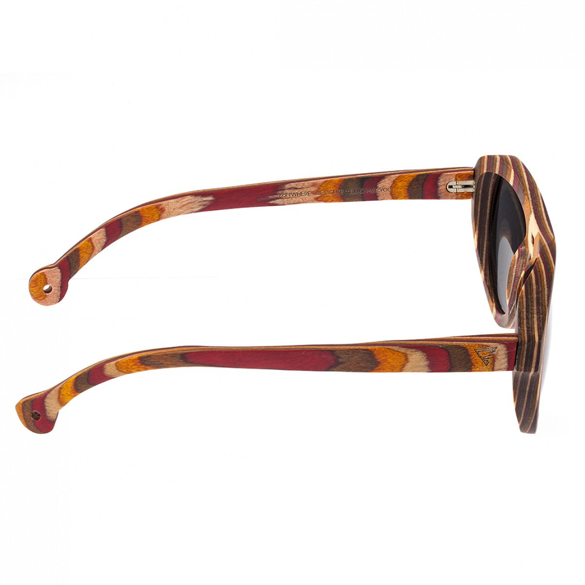 Spectrum Fanning Wood Polarized Sunglasses - Multi/Black - SSGS114BK