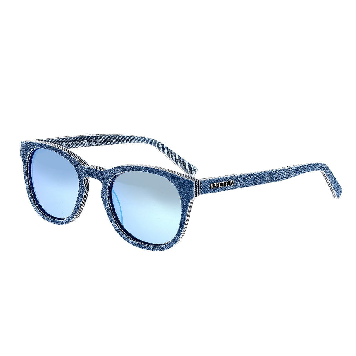Spectrum North Shore Denim Polarized Sunglasses - Blue - SSGS130BL